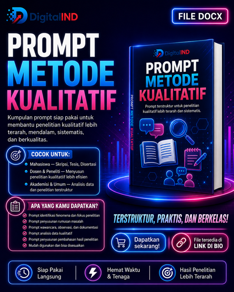 Prompt Metode Penelitian Kualitatif